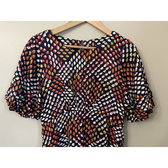 Maeve Colorful Patterned Mini Dress - Picture 2 of 7